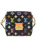 Louis Vuitton 2012 Black Multicolor Heart Breaker Shoulder Bag M40659