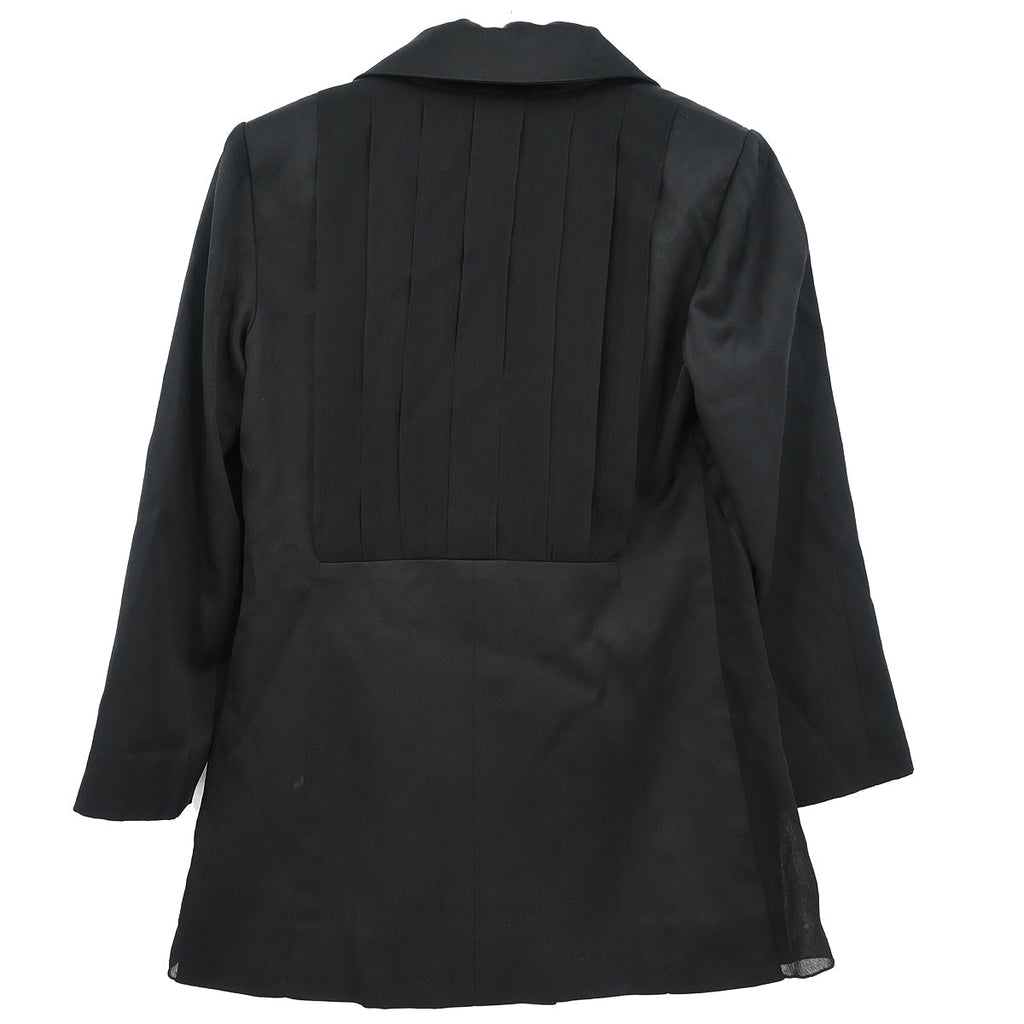 Chanel 2010 Double Breasted Jacket Black #34