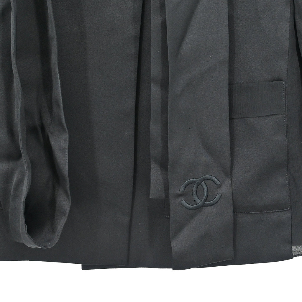 Chanel 2010 Double Breasted Jacket Black #34