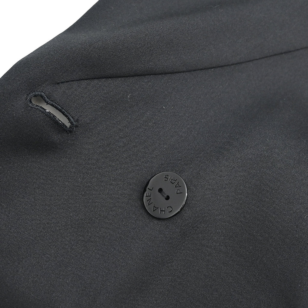 Chanel 2010 Double Breasted Jacket Black #34