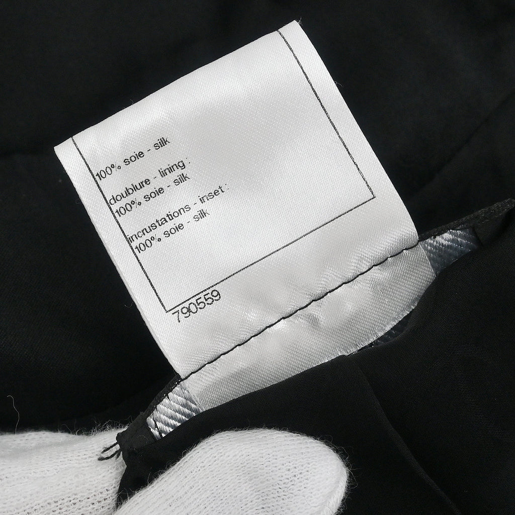 Chanel 2010 Double Breasted Jacket Black #34