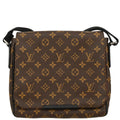 Louis Vuitton 2015 Monogram Macassar District PM Shoulder Bag M40935