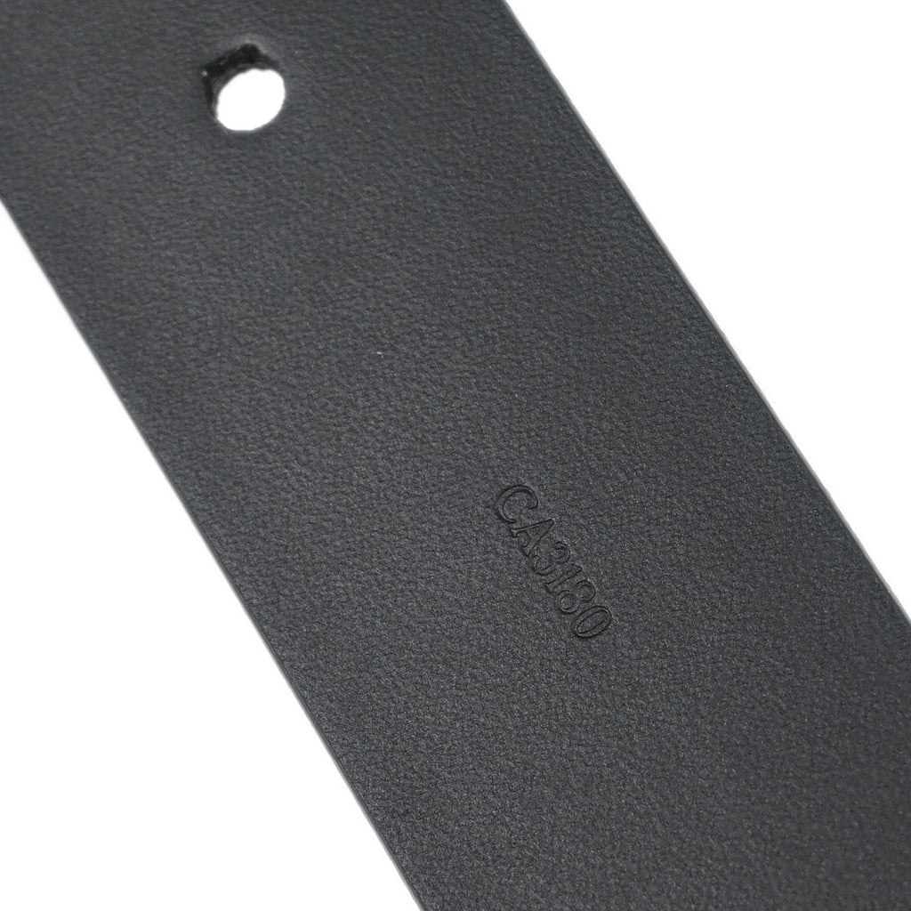 Louis Vuitton 2010 Black Leather Ceinture Belt M9840V #85/34 Small New