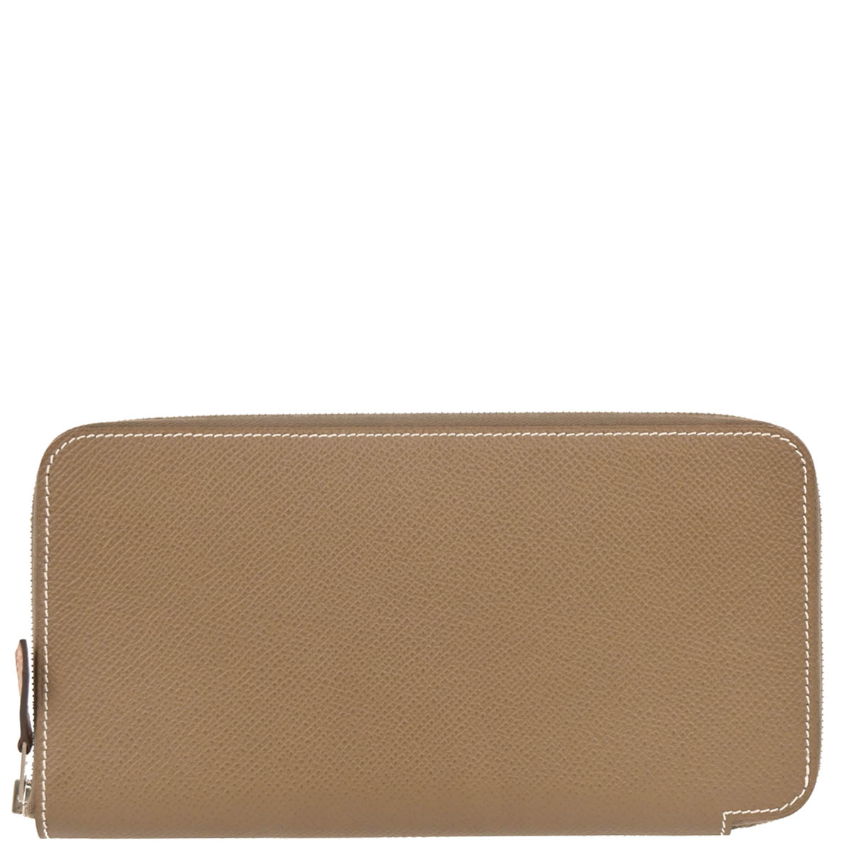 Hermes 2017 Etoupe Gray Epsom Asap Long Wallet
