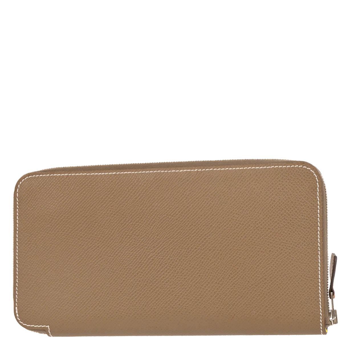 Hermes 2017 Etoupe Gray Epsom Asap Long Wallet