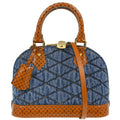 Louis Vuitton 2019 Denim Leather Malletage Alma BB 2way Shoulder Handbag M55048