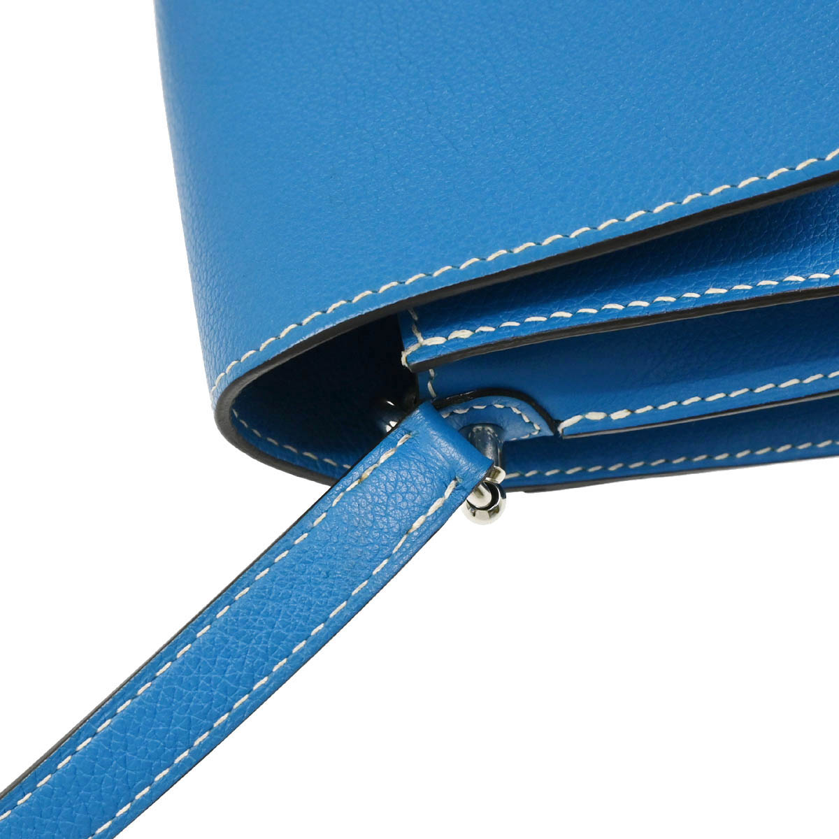 Hermes 2017 Blue Zanzibar Evercolor Roulis 23 Shoulder Bag