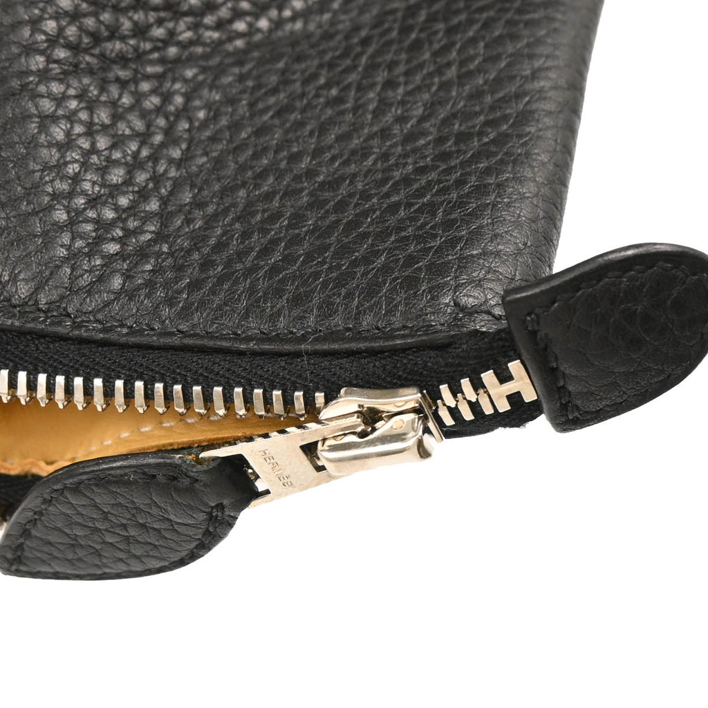 Hermes 2010 Black Taurillon Clemence Paris Bombay 40 Handbag