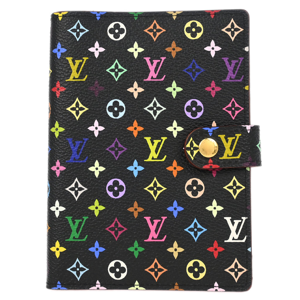 Louis Vuitton 2010 Monogram Multicolor Agenda PM Notebook Cover R21076 Small New