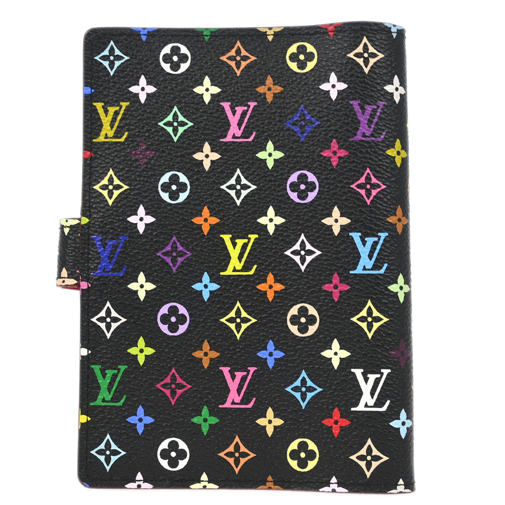 Louis Vuitton 2010 Monogram Multicolor Agenda PM Notebook Cover R21076 Small New