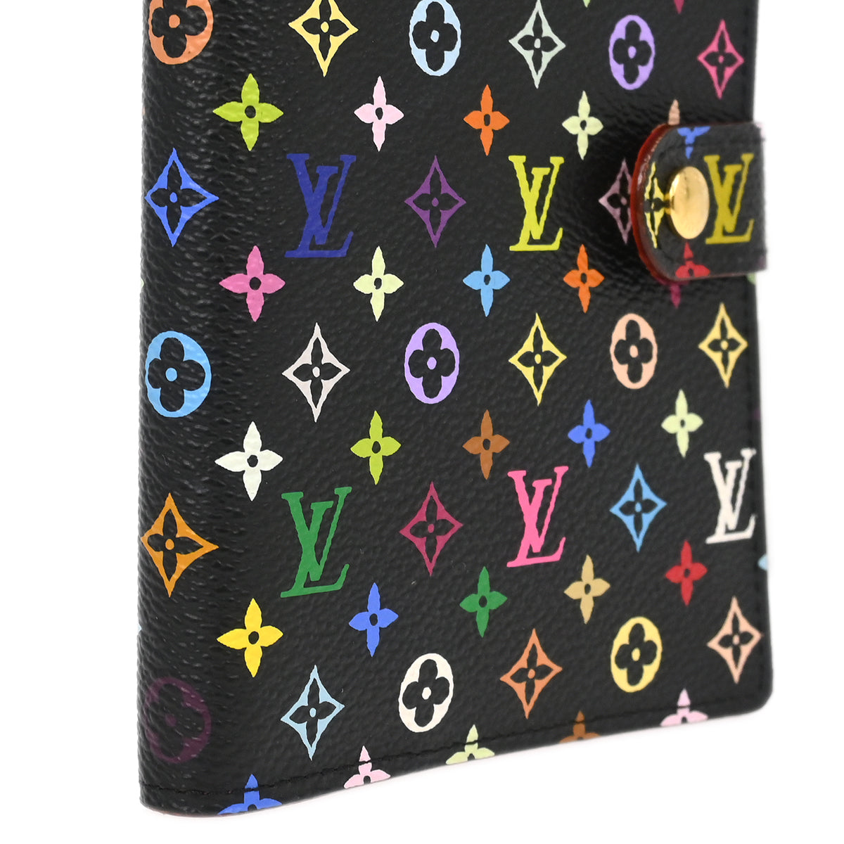 Louis Vuitton 2010 Monogram Multicolor Agenda PM Notebook Cover R21076 Small New