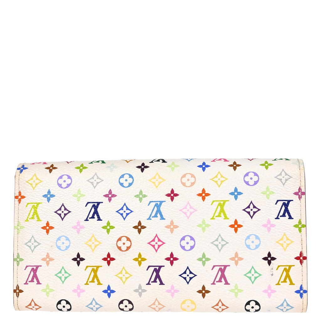 Louis Vuitton 2010 Multicolor Portefeuille Sarah Wallet M93744