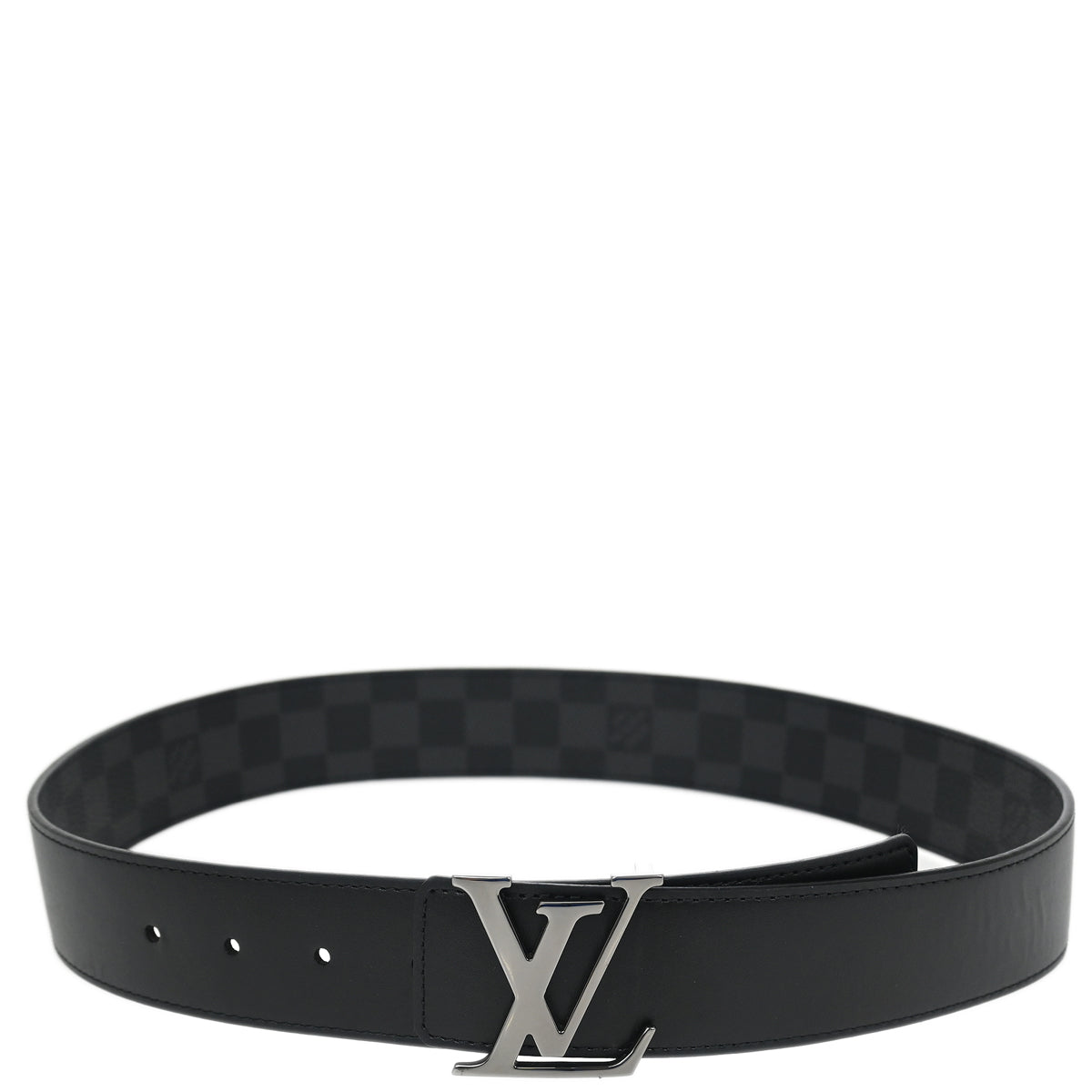 Louis Vuitton Damier Ceinture Reversible Belt M0213W #80/32 Small New