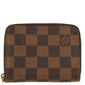 Louis Vuitton 2017 Damier Zippy Coin Purse Wallet N63070