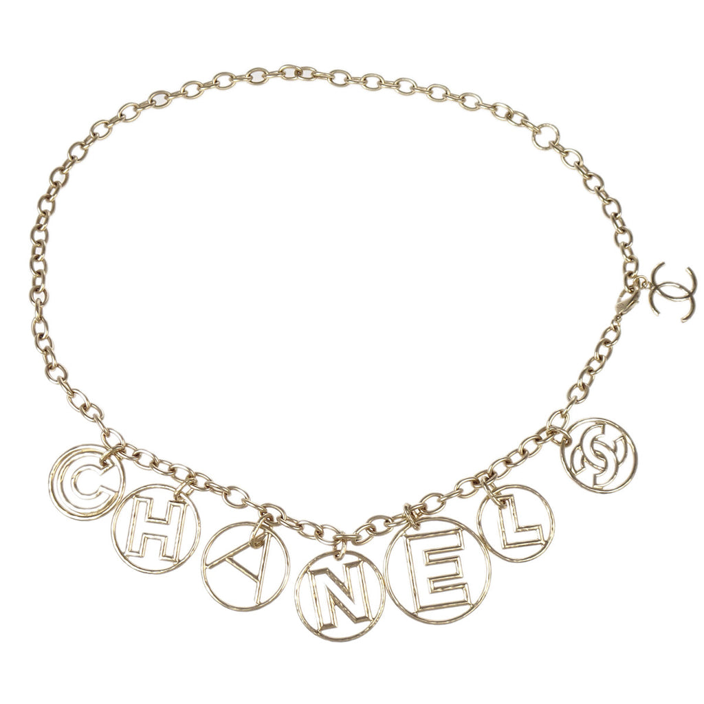 Chanel Chain Belt Gold B17C Small Good