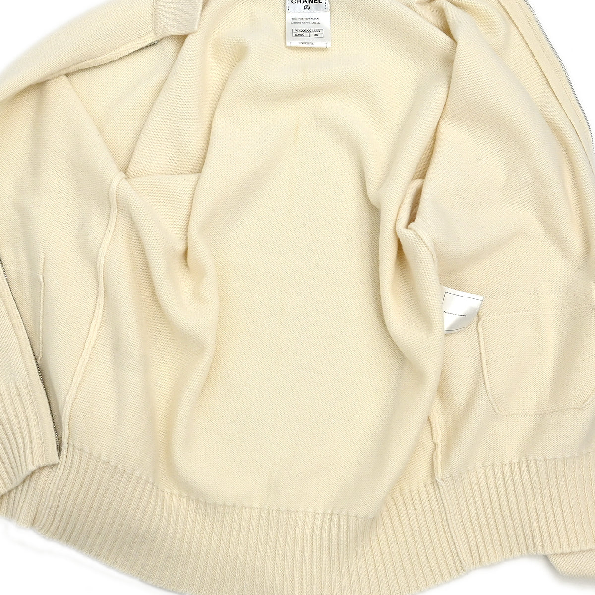 Chanel 2012-2013 Cardigan White #38