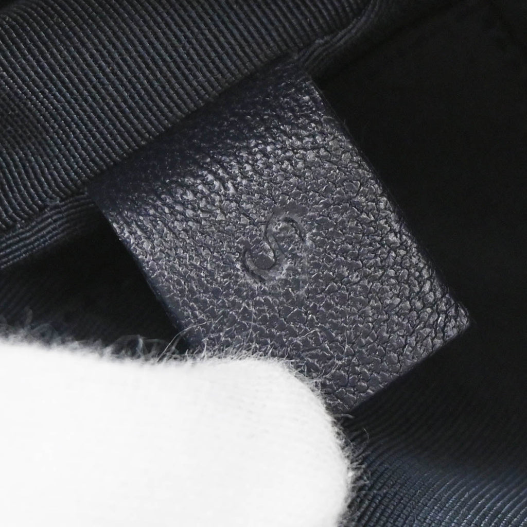 Chanel 2019 Navy Lambskin Camera Bag Mini