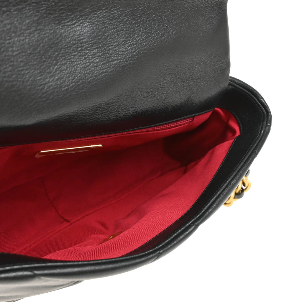 Chanel 2019 Black Calfskin Chanel 19 Dix-neuf 2way Handbag