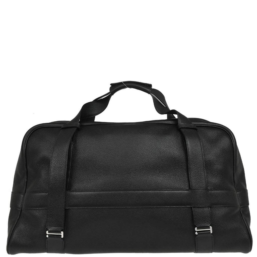 Hermes 2017 Black Taurillon Novillo 50 Arion Travel Handbag