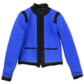 Chanel 2011-2012 Zip Up Reversible Jacket Blue Black #36