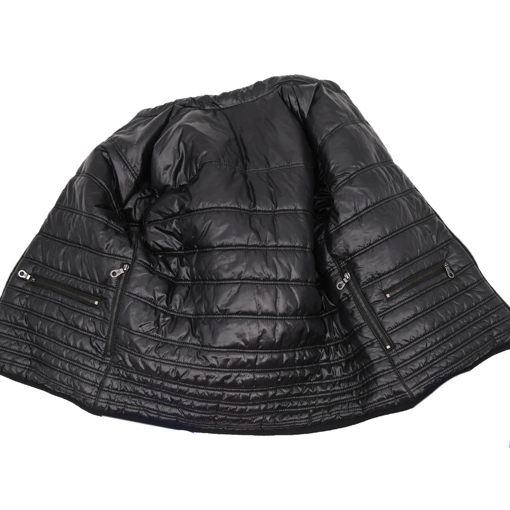 Chanel 2011-2012 Zip Up Reversible Jacket Blue Black #36