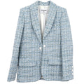 Chanel 2018-2019 Single Breasted Jacket Light Blue #36