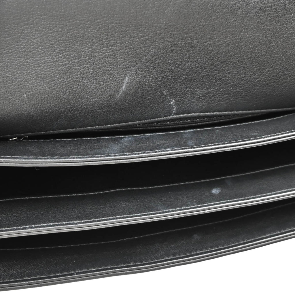 Chanel 2019 Black Calfskin Trendy CC Top Handle 2way Handbag