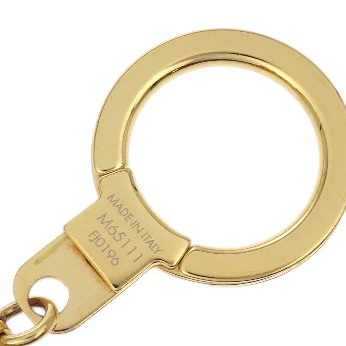Louis Vuitton Chain Fleur De Monogram Bag Charm M65111 Small New