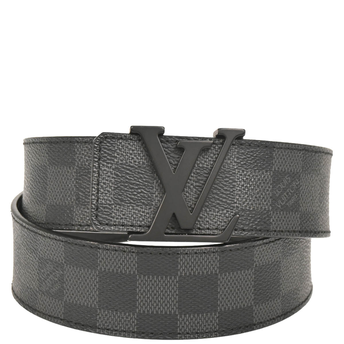 Louis Vuitton Damier Ceinture Initiales Belt M9808U #90/36 Small New