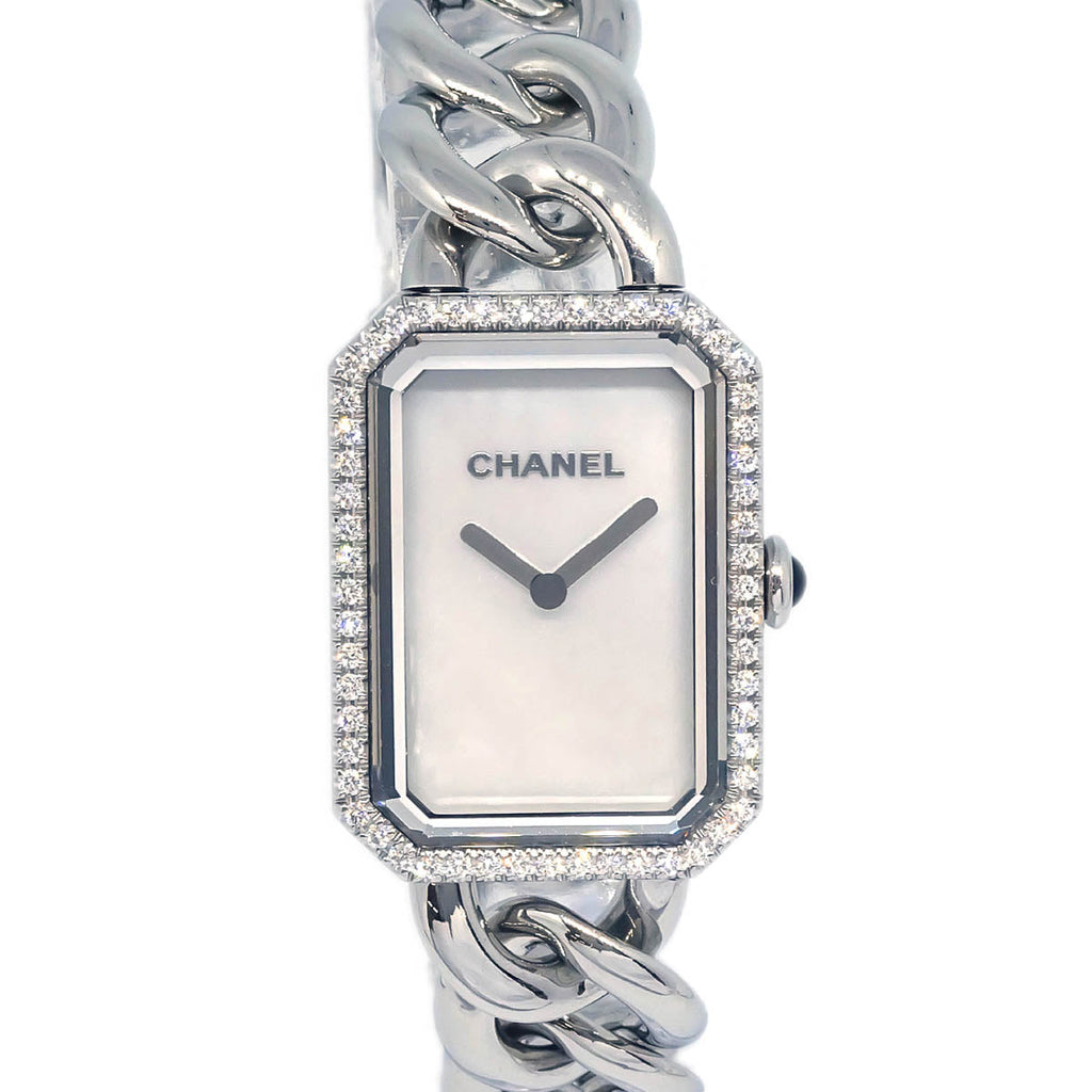 Chanel H3255 Premiere Quartz Watch SS Diamond Shell