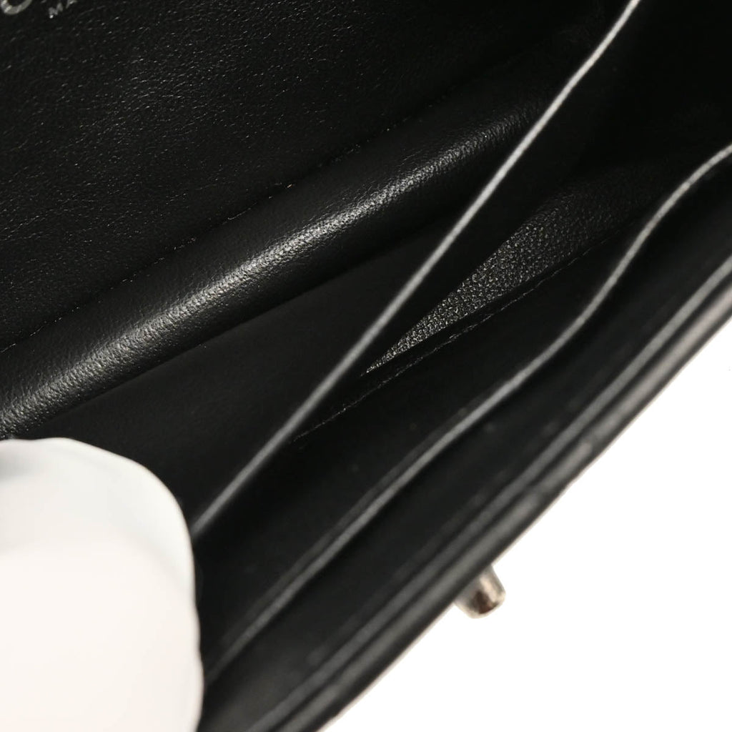 Chanel 2014 Black Lambskin Shoulder Bag