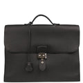 Hermes 2015 Black Togo Sac a Depeches 38 Briefcase