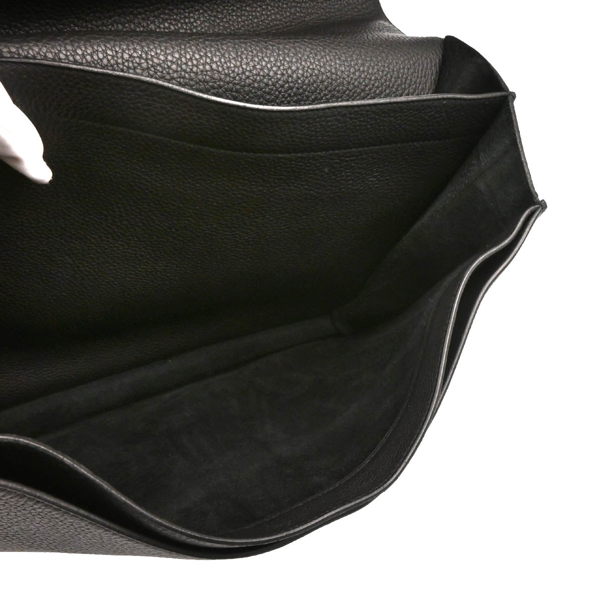Hermes 2015 Black Togo Sac a Depeches 38 Briefcase