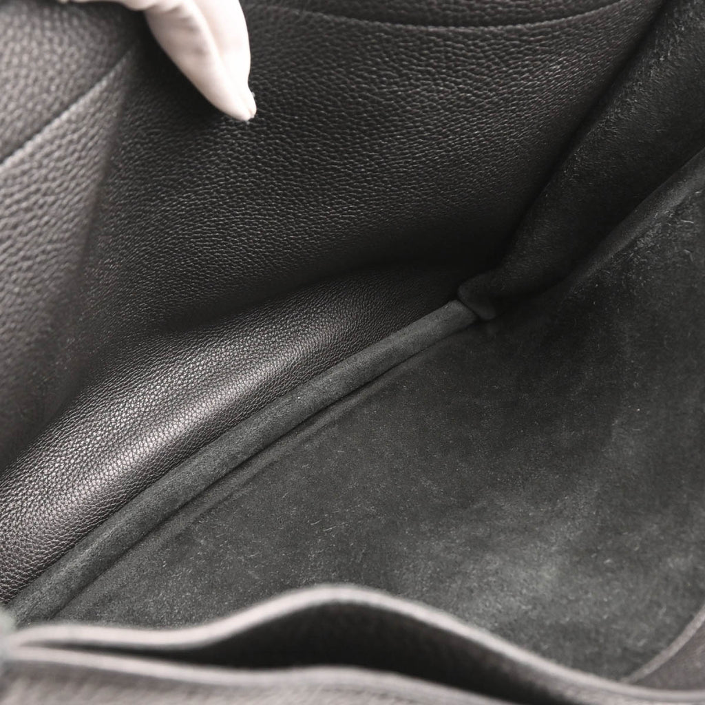 Hermes 2015 Black Togo Sac a Depeches 38 Briefcase