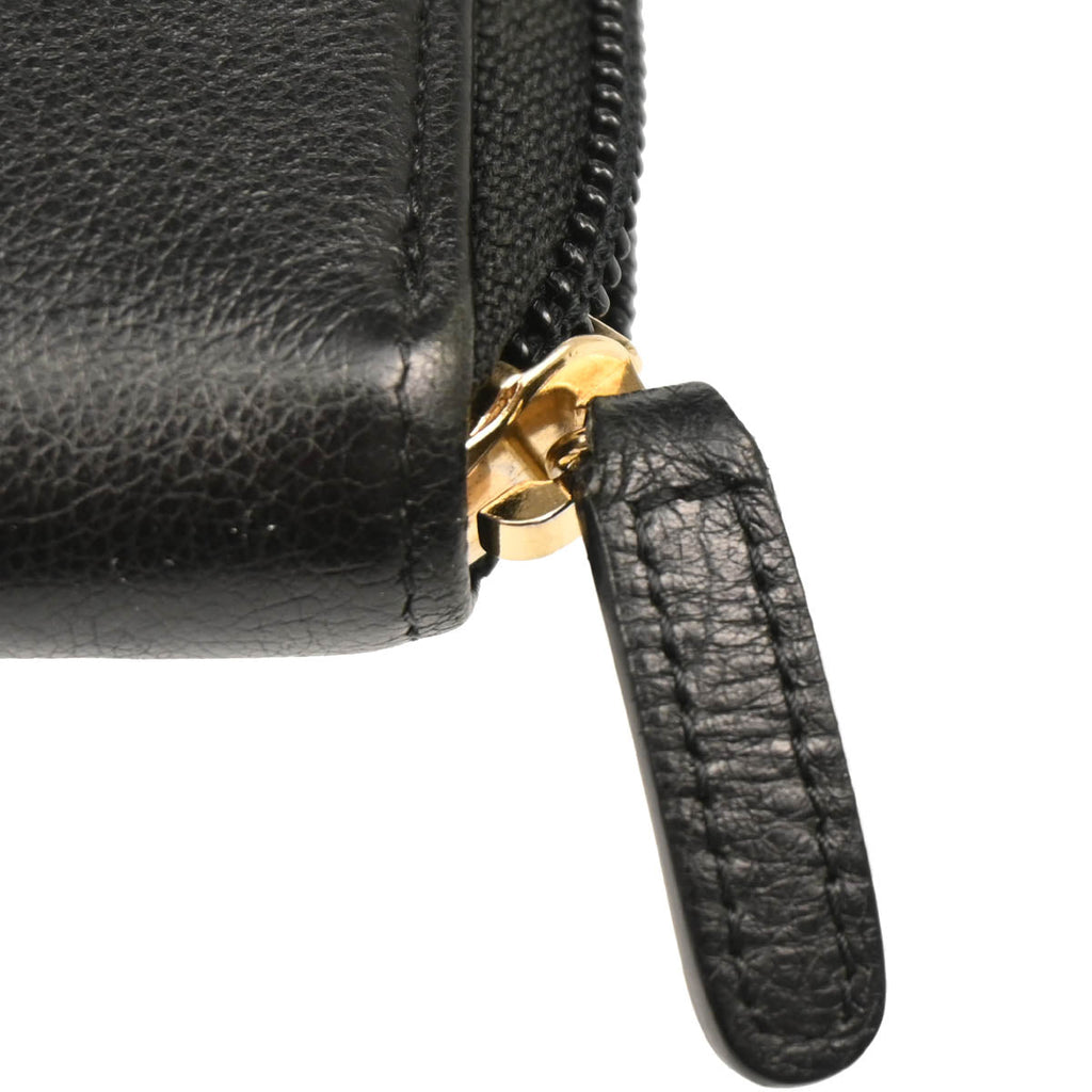 Chanel 2018-2019 Black Calfskin Wallet