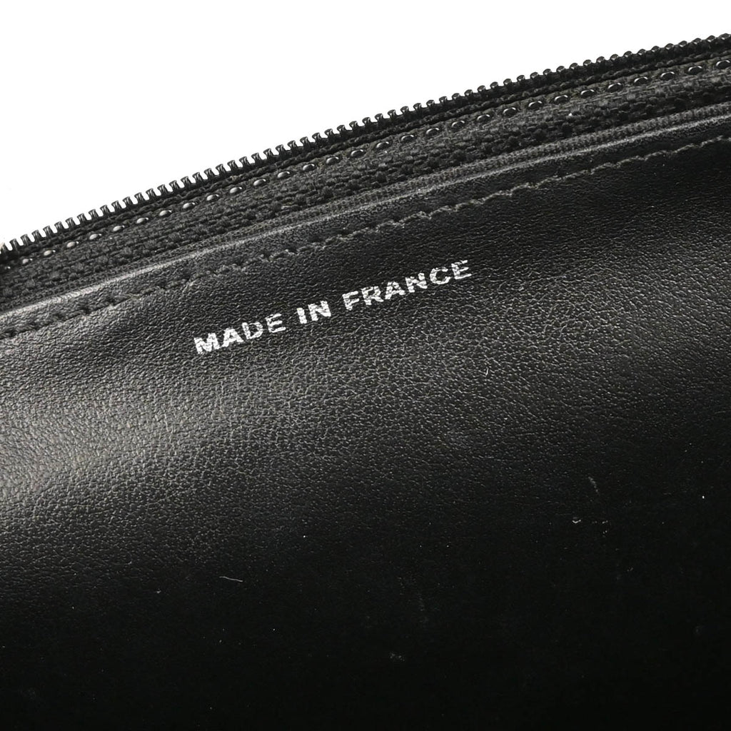 Boy Chanel 2019 Black Caviar Chevron Wallet on Chain WOC