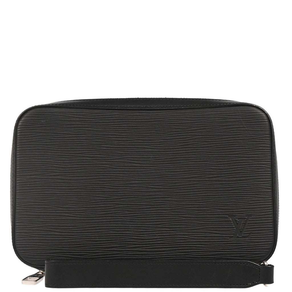 Louis Vuitton 2017 Black Epi Dandy Wallet M64000