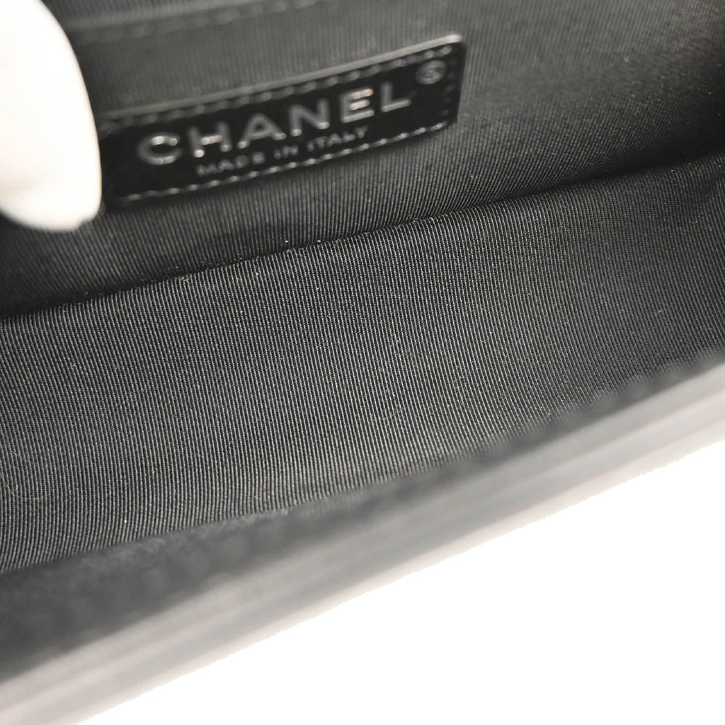 Boy 2018-2019 Chanel Black Lambskin Small Chain Shoulder Bag