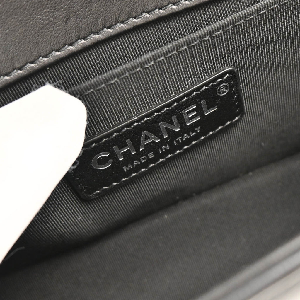 Boy 2018-2019 Chanel Black Lambskin Small Chain Shoulder Bag