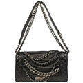 Boy Reverso Chanel 2013-2014 Black Lambskin Medium Shoulder Bag