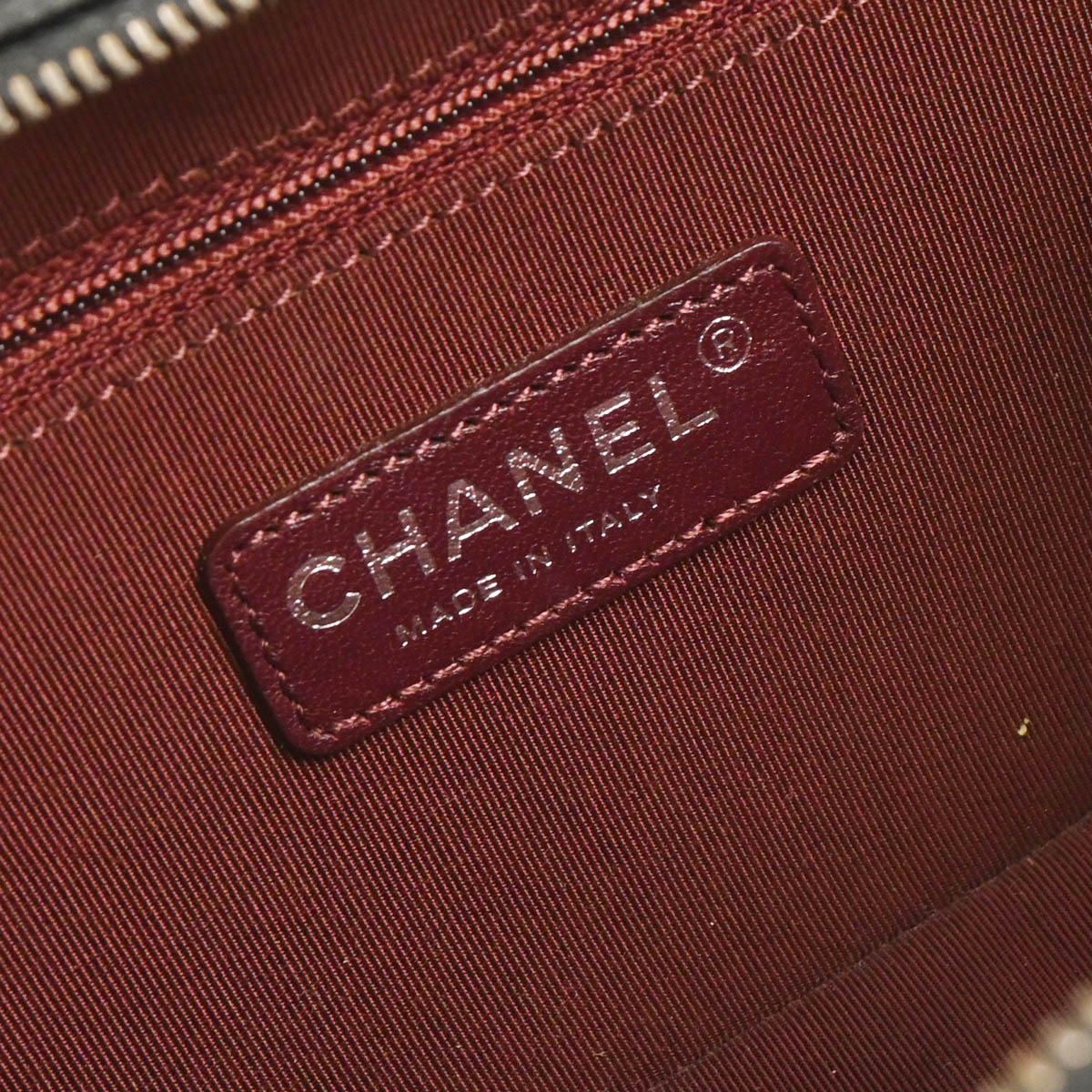 Chanel 2014-2015 Black Lambskin Small Coco Boy Camera Bag