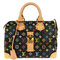 Louis Vuitton 2011 Black Monogram Multicolor Speedy 30 Handbag M92642