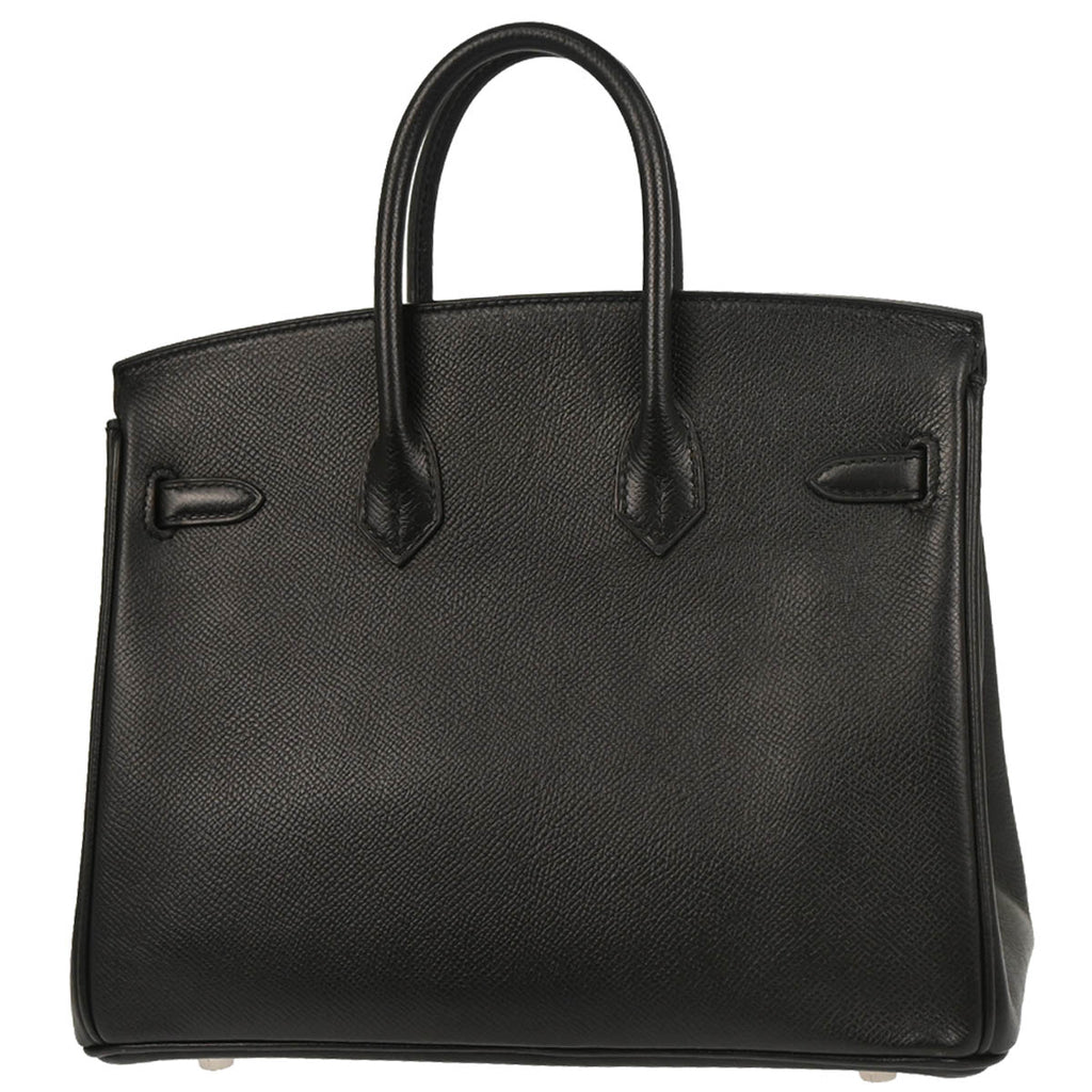 Hermes 2010 Black Epsom Birkin 25 Handbag