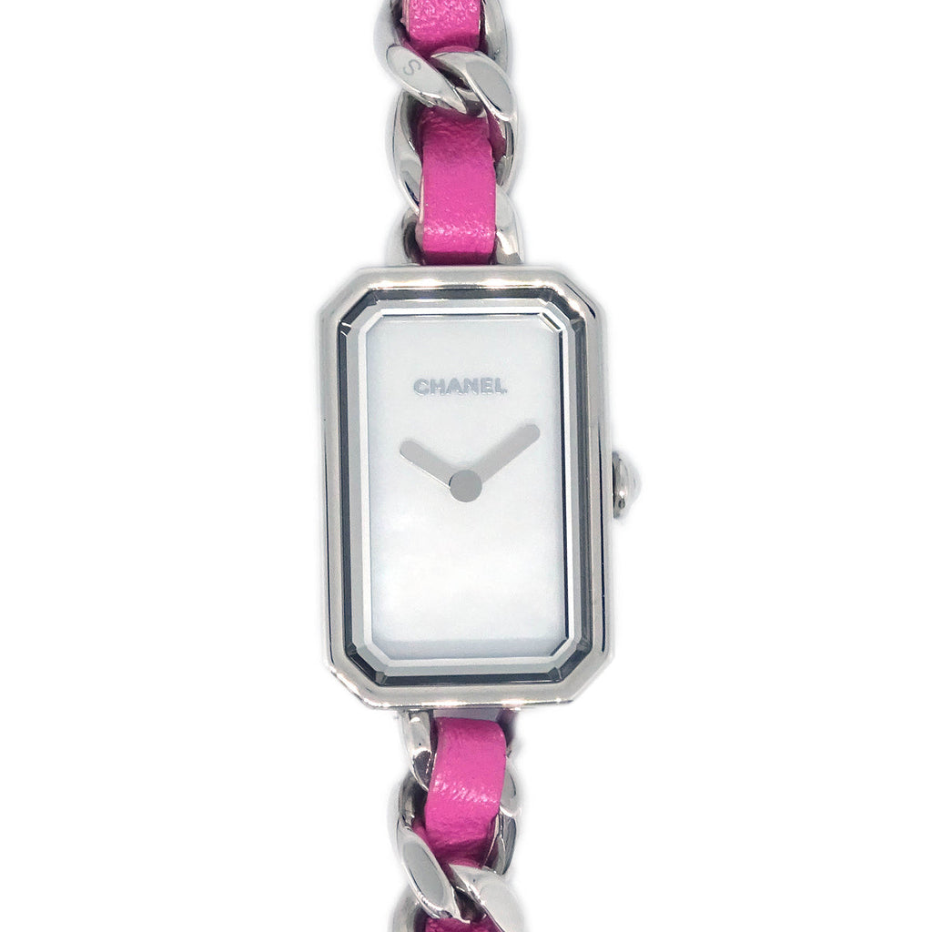 Chanel H4557 Premiere Rock Pop Quartz Watch Silver SS