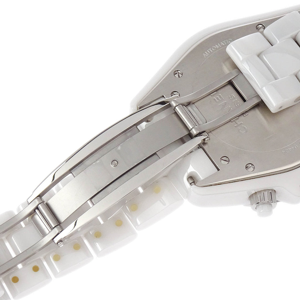 Chanel Ref.H2009 J12 Chronograph 41mm Watch Ceramic SS Diamond
