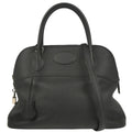 Hermes 2016 Black Taurillon Clemence Bolide 31 2way Shoulder Handbag