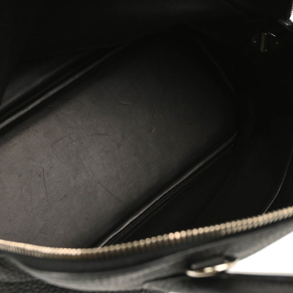 Hermes 2016 Black Taurillon Clemence Bolide 31 2way Shoulder Handbag