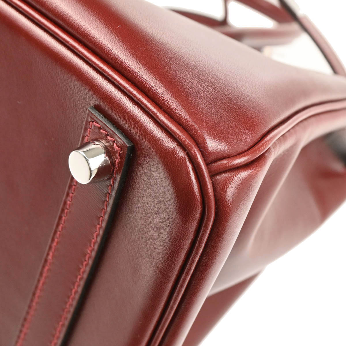 Hermes 2012 Rouge H Box Calf Birkin 30 Handbag