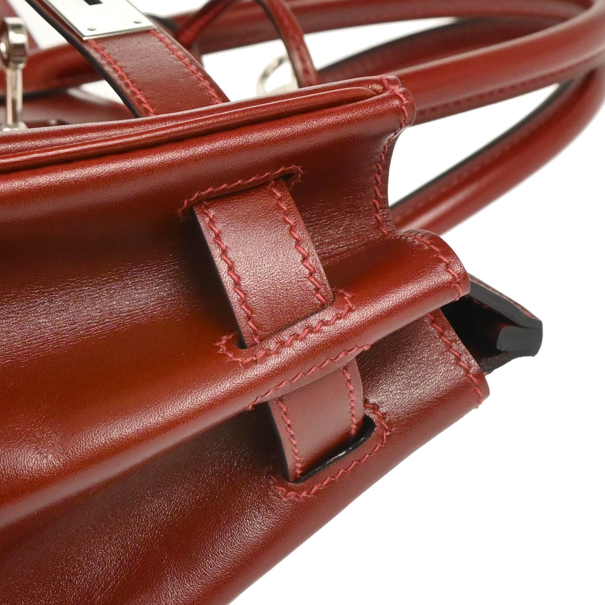 Hermes 2012 Rouge H Box Calf Birkin 30 Handbag