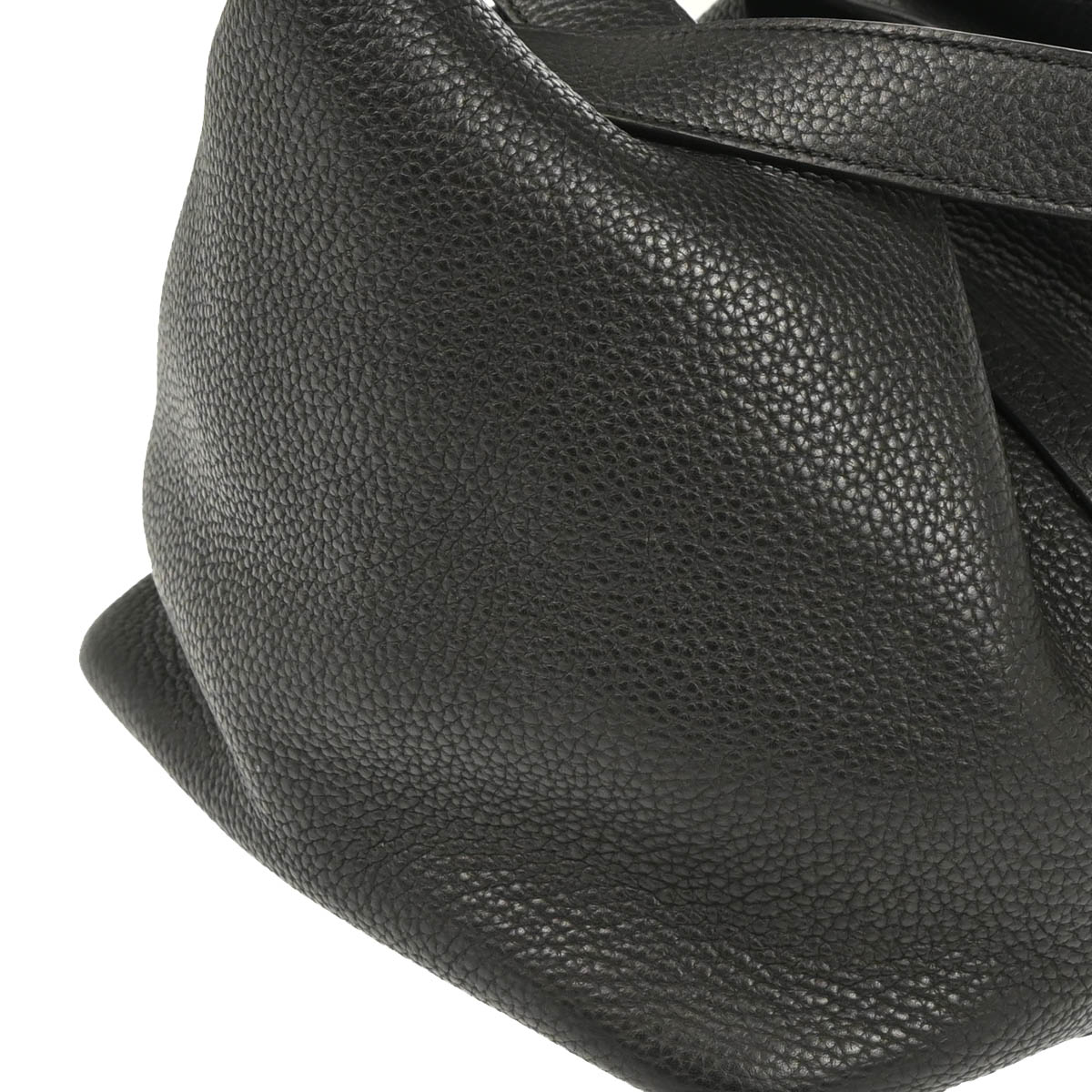 Hermes 2010 Black Taurillon Clemence Picotin Lock 22 MM Handbag